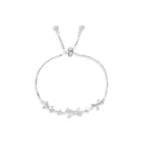 Живой бант браслет