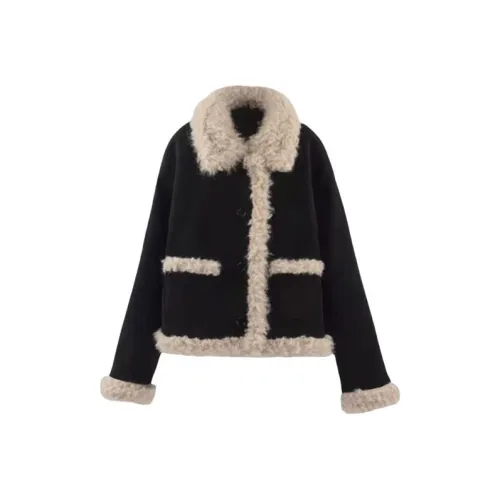 Beerus Черный Унисекс Бархатные Куртки