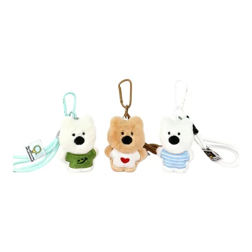 LISHA Little Вест-хайленд Мультяшный Щенок Плюшевый Брелок 7,5 см Длина Тела