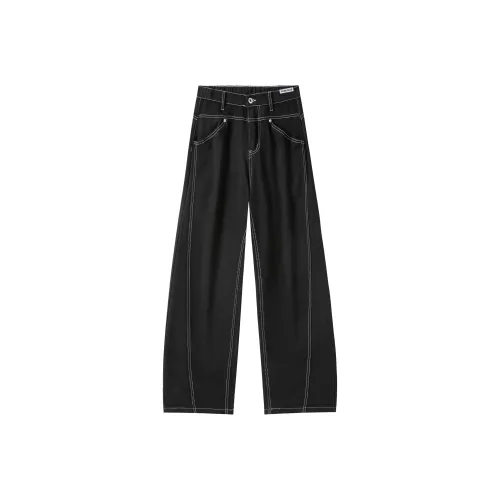 YATSI Черный [Оригинальный нож из коровьей кожи улучшенный] Унисекс Джинсы