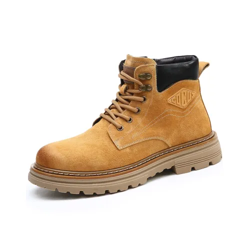 ZONEJOY Колено Высокий Мартин Ботинок 3,5CM Мужской