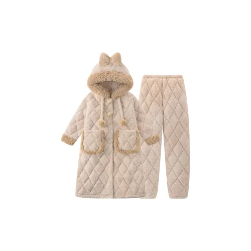 OUSHIBO Изображение Цвет Женские Халаты для Ванной