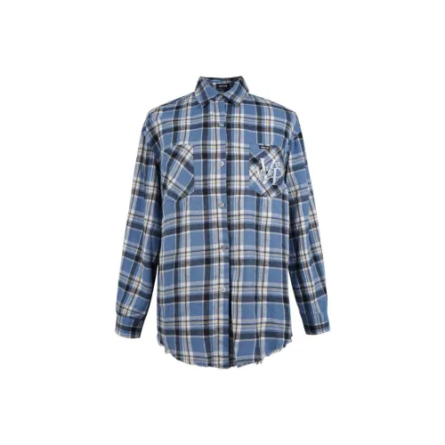 VNHP Синий Унисекс Рубашки