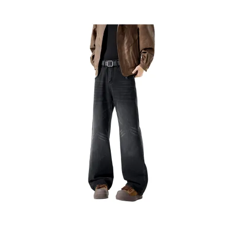 The Simpsons Black Unisex Jeans Симпсоны Черные Унисекс Джинсы