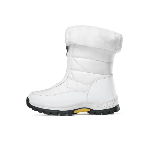 QINBU Утепленная обувь Теплоизоляционный Аbrasion Resistant Slip Resistant Короткий Сноубутсы Женские