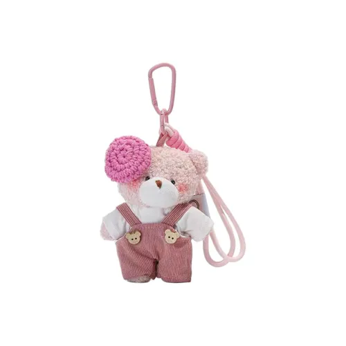 HUXIAOKE Комбинезоны PAINTER Берет Bear Plush Подвеска 12 см Длина тела