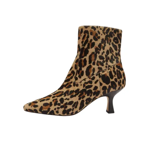 COACH Ботильоны 6,3 см Женские Коричневый