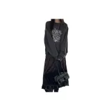 Темно-серый, флисовая подкладка