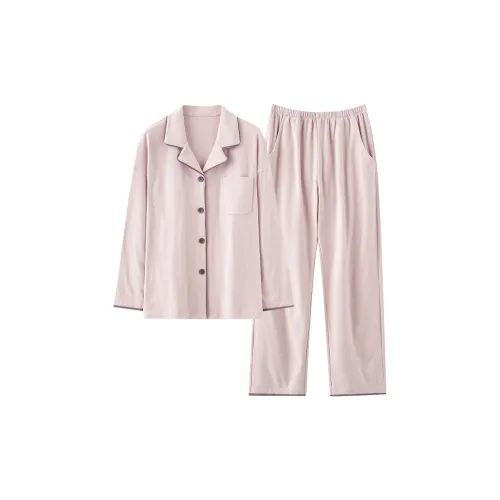 MENGLUAN Светло-фиолетовый женский пижамный комплект