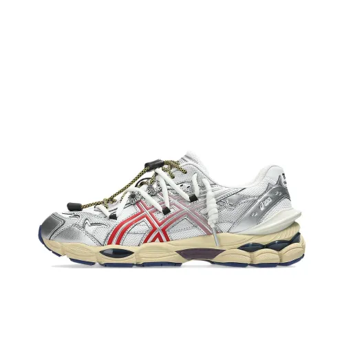 TOGA x Asics Гель CUMULUS 16 Low Топ Беговые кроссовки Унисекс Серебряный Красный