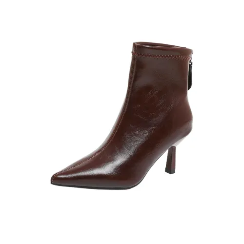 LUTAI Утягивающие каблуки Женские ботинки