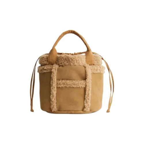 ZARA Collaboration Коровья кожа Сумка Детская Коричневая