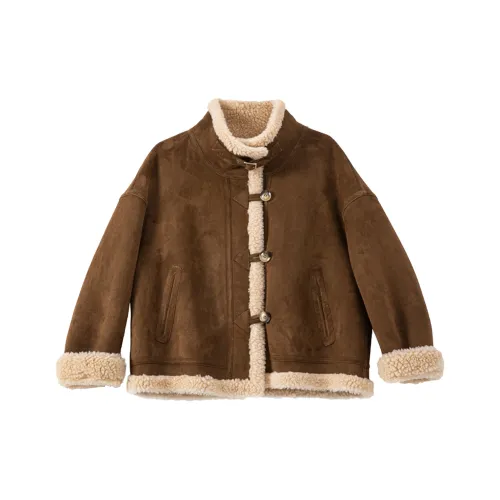 Le Alfashionline Мех Пальто Женское