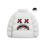 Белый, серый, вереск, [2200 пуховая куртка]