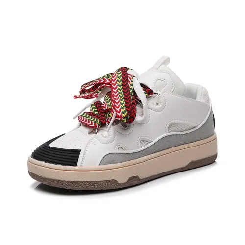 QDML Низкий топ Скейтборд Кроссовки Унисекс