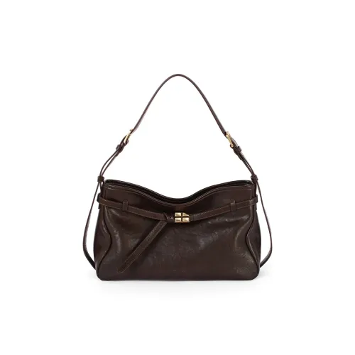 Simedin Сумка через плечо из коровьей кожи большая женская богатый цвет вино-красный глубокий черный