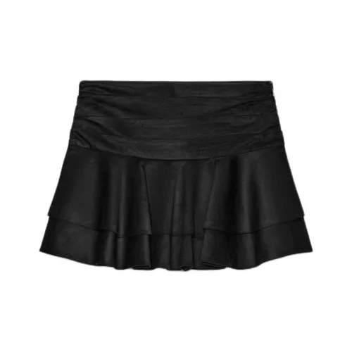 ZARA Collaboration Черные Женские Повседневные Шорты