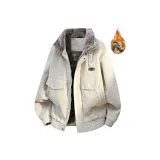 Ecru [Утолщенный и с флисовой подкладкой / Съемный логотип и ярлык]