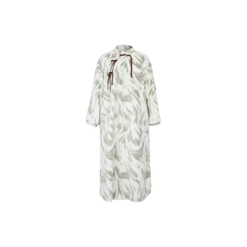 XUANJING 64464 Изумрудно-зеленый Женские Ночные сорочки