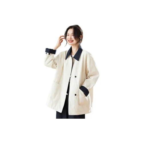 H YXIANG Женская тренч