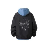 Чёрный + Туманно-голубой