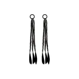 2 Дрель Полоса Боксинг Косичка [Коричнево-черный]