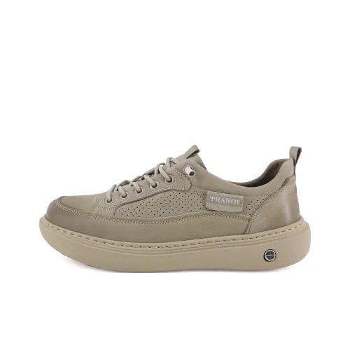 TRANOI Низкий топ Повседневная обувь Мужская Хаки
