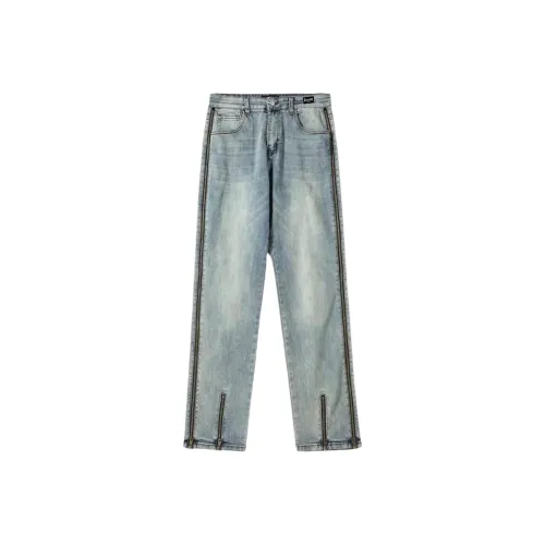 ICEGZ37 Желтый Грязь Унисекс Джинсы