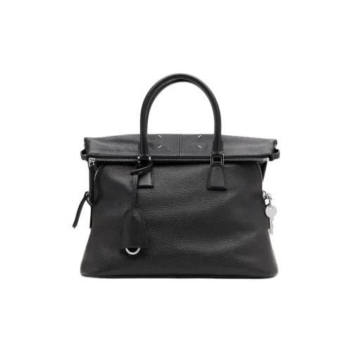 Maison Margiela 5AC Телячья кожа Сумка Средний Женская Черная