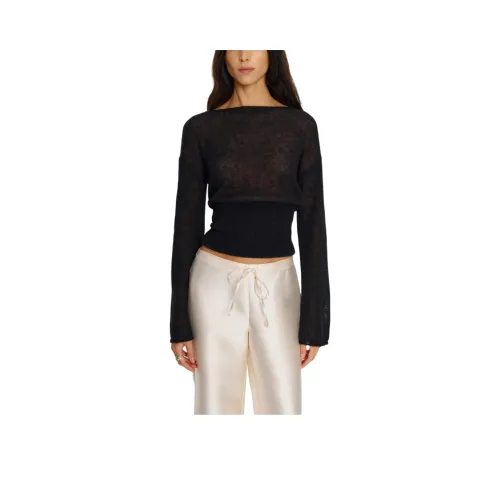 REFORMATION Soren Прозрачный Альпака Свитер Топ Свитер Женские