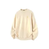 Светлый бежевый (Счастливый Год - Круглый Логотип на груди)