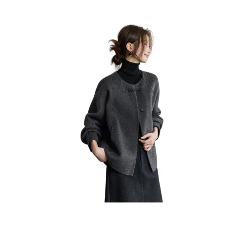 MOHANYIMEI Carbon Gray Женское пальто