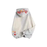 Тяжелый полиэстер-хлопок, белый, серый, фотиния, красный (с флисовой подкладкой)