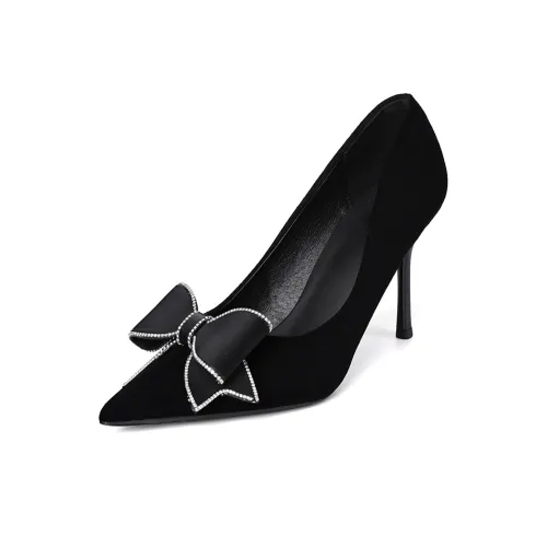 YAFEI XUANYU Узкий каблук Высокие каблуки Женские Черный