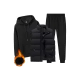 0711 Флисовая подкладка, черный, трехкомпонентный комплект