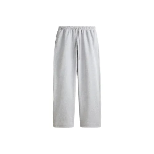 H M Светло-серые мужские вязаные тренировочные брюки