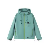 Горчичный Синий Серый [One-on-one Ветровка]