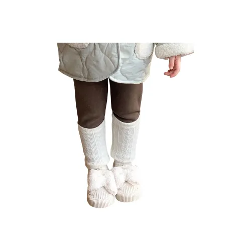 Lanza Повседневные Леггинсы Зимние Детские для Возраста 3-7 Лет Кофейного Цвета