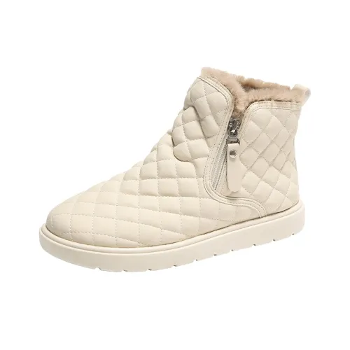 QINBU Утепленная обувь Теплоизоляционный Аbrasion Resistant Slip Resistant Короткий Сноубутсы Женские