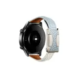 Синий и экрю [Двойной с магнитной застежкой]