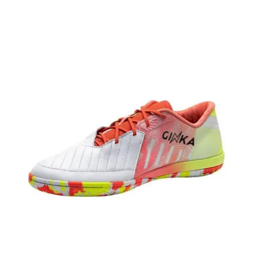 DECATHLON Kipsta Ginka 900 IC IN Амортизаторы Slip-resistant устойчивые к истиранию футбольные бутсы для мужчин белые и розовые