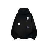 Нет карманов, черный, с флисовой подкладкой [премиум]