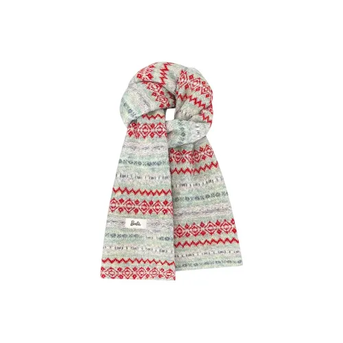 Барби Смесовая шерсть Вязаные шарфы Унисекс