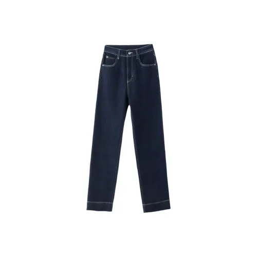 LOUGHNEA Темно-синие женские джинсы