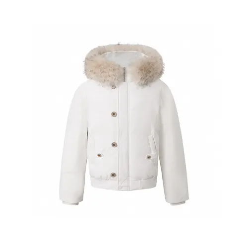 DITB Белый Женский Пуховик