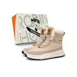 Коричневый с флисовой подкладкой