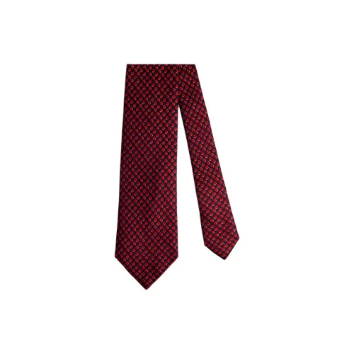 Dunhill Галстуки из шелка Mulberry Мужской Ярко-красный