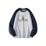 Темно-синий Collides с Серый