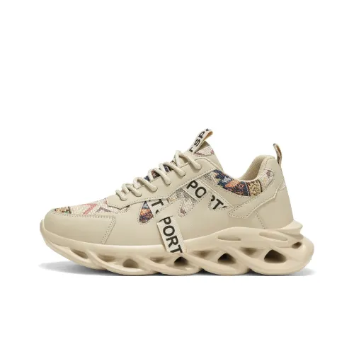 DINGGU Амортизация Ударопрочный Износостойкий Противоскользящий Мужские массивные кроссовки