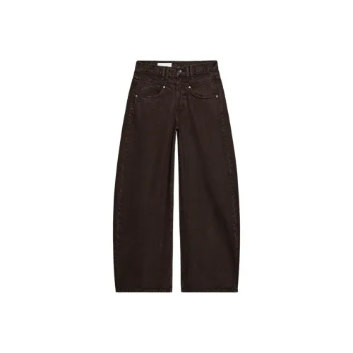 ZARA Collaboration Trf Коричневые Женские Джинсы